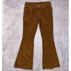 Ariat Corduroy Jeans Women's 28L (30x34) Flare Pants Riding Trousers Equestrian